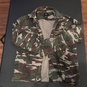 Forever 21 Men Camouflage Jacket